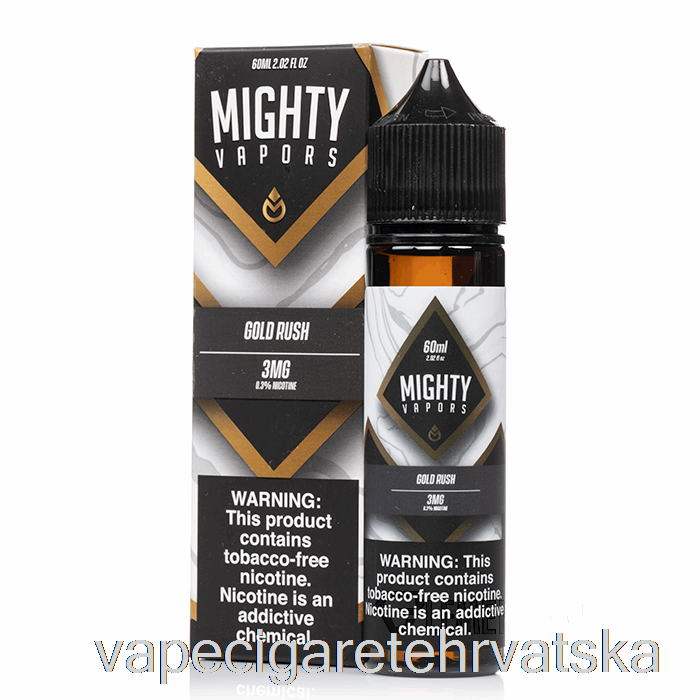 Vape Hrvatska Gold Rush - Mighty Vapors - 60ml 6mg